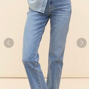 AYR The Stance Straight Leg Jeans - Light Blue
